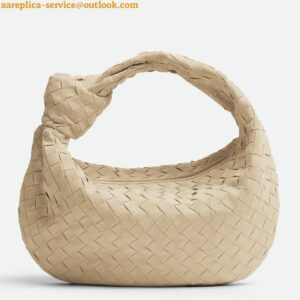 Replica Bottega Veneta BV Jodie Teen Bag In Porridge Suede Calfskin