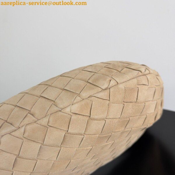 Replica Bottega Veneta BV Jodie Teen Bag In Porridge Suede Calfskin 6