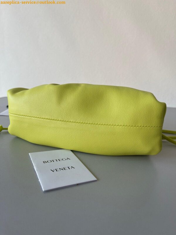 Replica Bottega Veneta Mini Pouch with Strap in Kiwi Calfskin 9