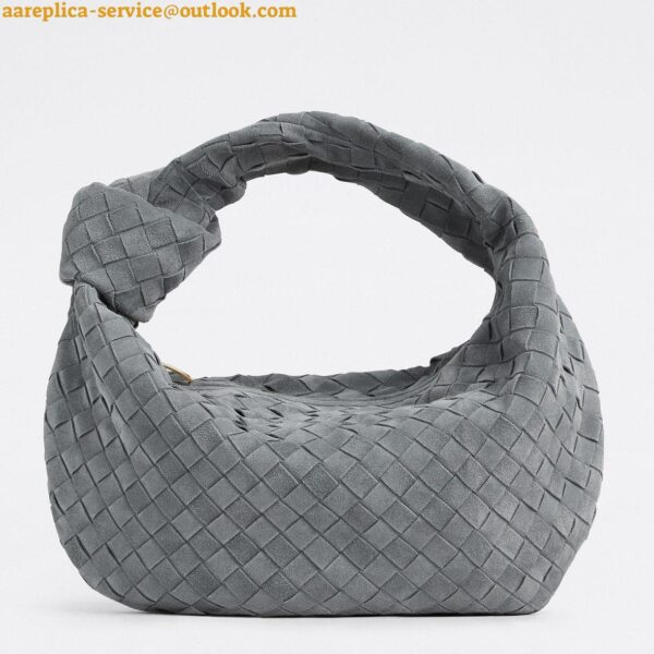 Replica Bottega Veneta BV Jodie Teen Bag In Thunder Suede Calfskin 3