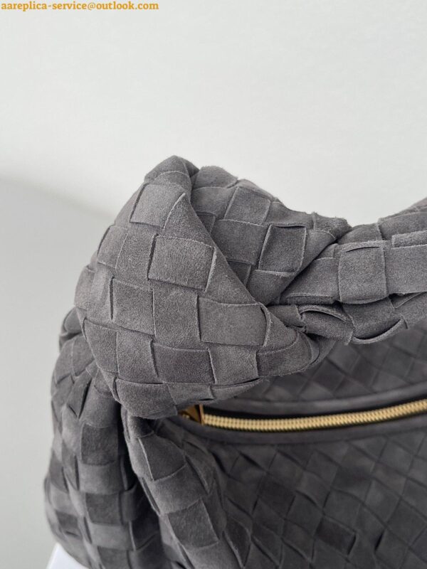 Replica Bottega Veneta BV Jodie Teen Bag In Thunder Suede Calfskin 5