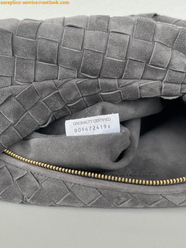 Replica Bottega Veneta BV Jodie Teen Bag In Thunder Suede Calfskin 9