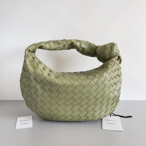 Replica Bottega Veneta BV Jodie Teen Bag In Travertine Intrecciato Lambskin