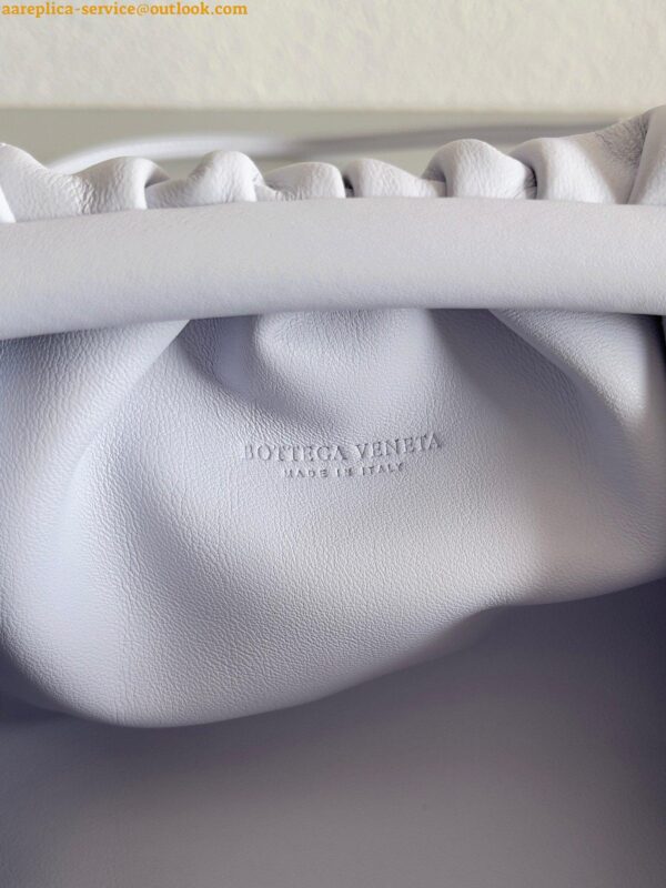 Replica Bottega Veneta Mini Pouch with Strap in Mirth Washed Calfskin 9