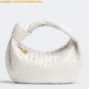 Replica Bottega Veneta BV Jodie Teen Bag In Travertine Intrecciato Lambskin