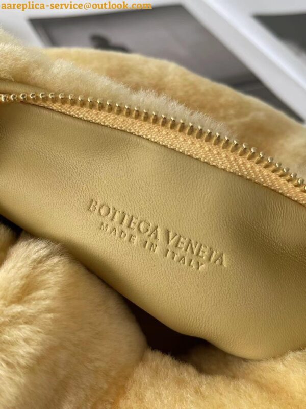 Replica Bottega Veneta Jodie Mini Bag In Teddy Shearling 12