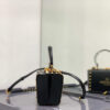 Replica Valentino 7300 Rockstud Alcove Grainy Calfskin BOX Bag XW2B0J73 Black 2