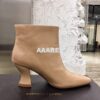 Replica Bottega Veneta BV Almond Boots 608840 in Lambskin Grey