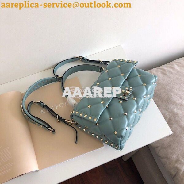 Replica Valentino Candystud Top Handle Bag Minty 2