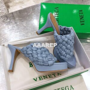 Replica Bottega Veneta BV Board Sandals 630175 BabyBlue