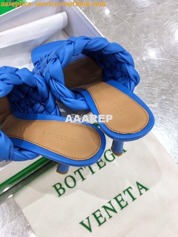 Replica Bottega Veneta BV Board Sandals 630175 Blue 9