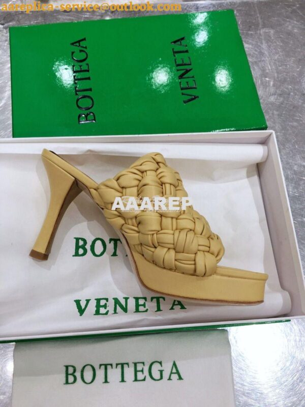 Replica Bottega Veneta BV Board Sandals 630175 Butter 3