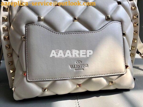 Replica Valentino Candystud Top Handle Bag White 6