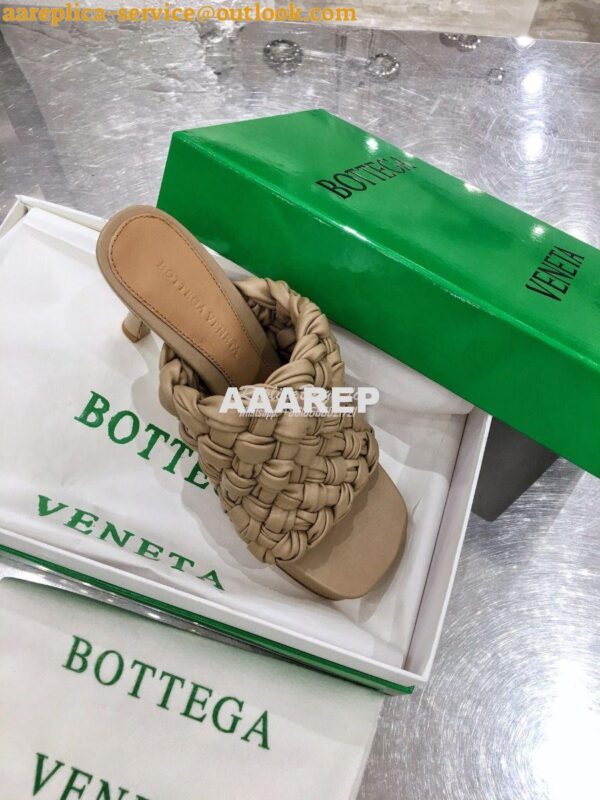 Replica Bottega Veneta BV Board Sandals 630175 Camel 6