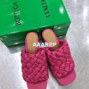 Replica Bottega Veneta BV Board Sandals 630175 Fuschia 2