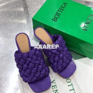 Replica Bottega Veneta BV Board Sandals 630175 Purple 2