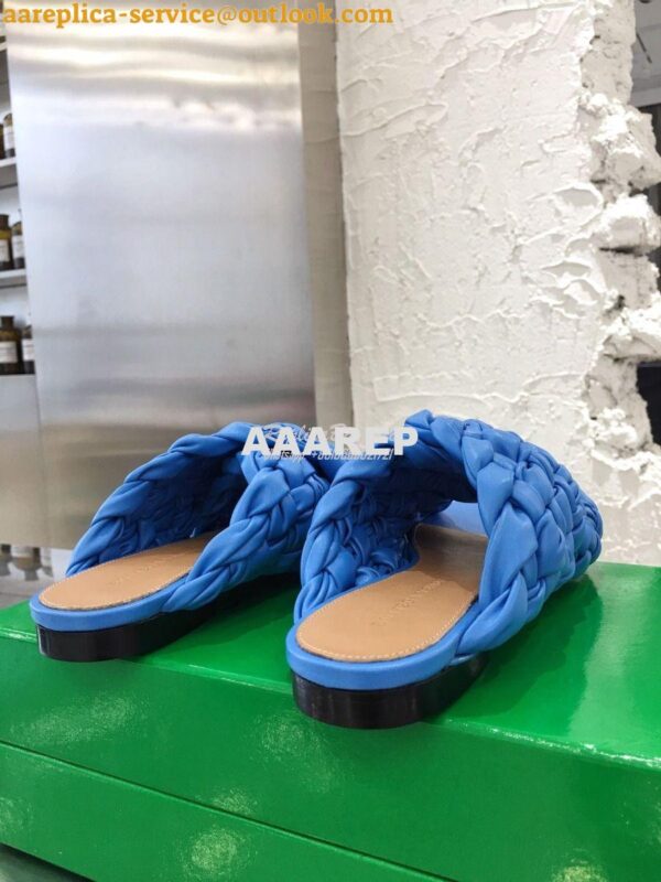 Replica Bottega Veneta BV Board Sandals 631935 Blue 8