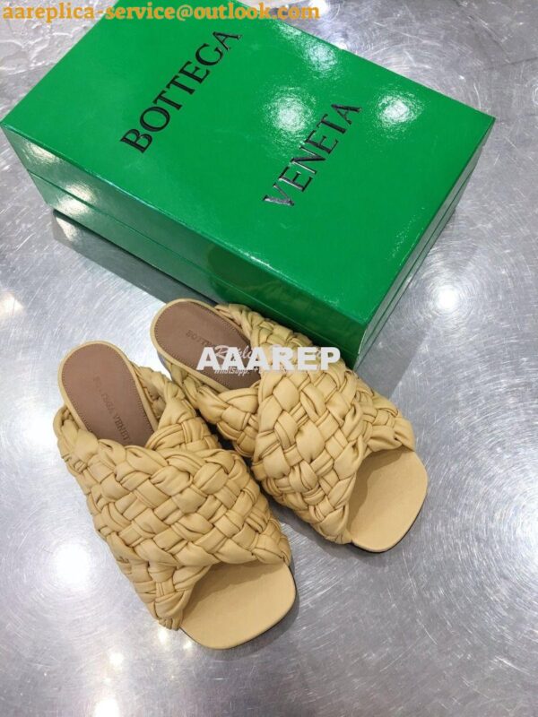 Replica Bottega Veneta BV Board Sandals 631935 Butter 3