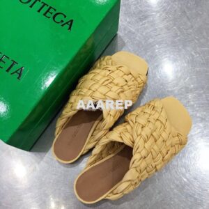 Replica Bottega Veneta BV Board Sandals 631935 Butter 2