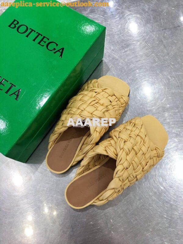 Replica Bottega Veneta BV Board Sandals 631935 Butter 4