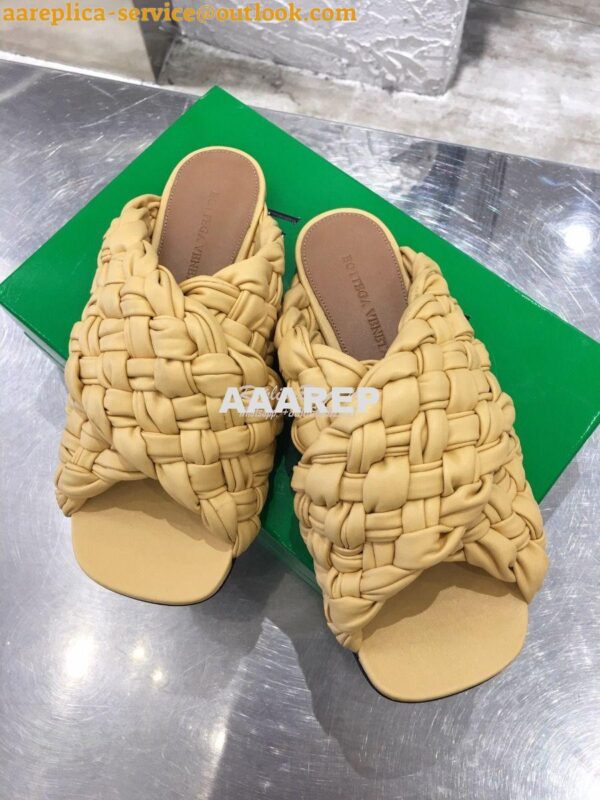 Replica Bottega Veneta BV Board Sandals 631935 Butter 5