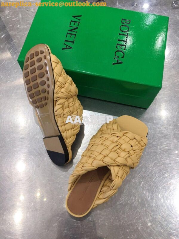 Replica Bottega Veneta BV Board Sandals 631935 Butter 10