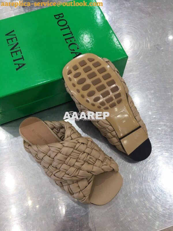 Replica Bottega Veneta BV Board Sandals 631935 Camel 9