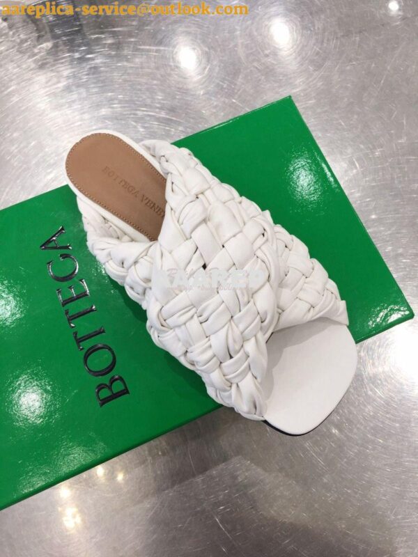 Replica Bottega Veneta BV Board Sandals 631935 White 5