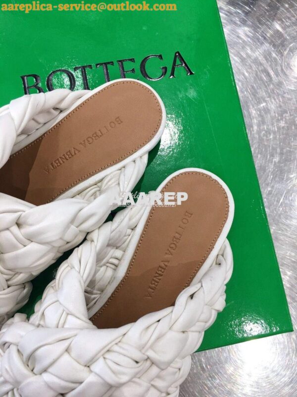 Replica Bottega Veneta BV Board Sandals 631935 White 8