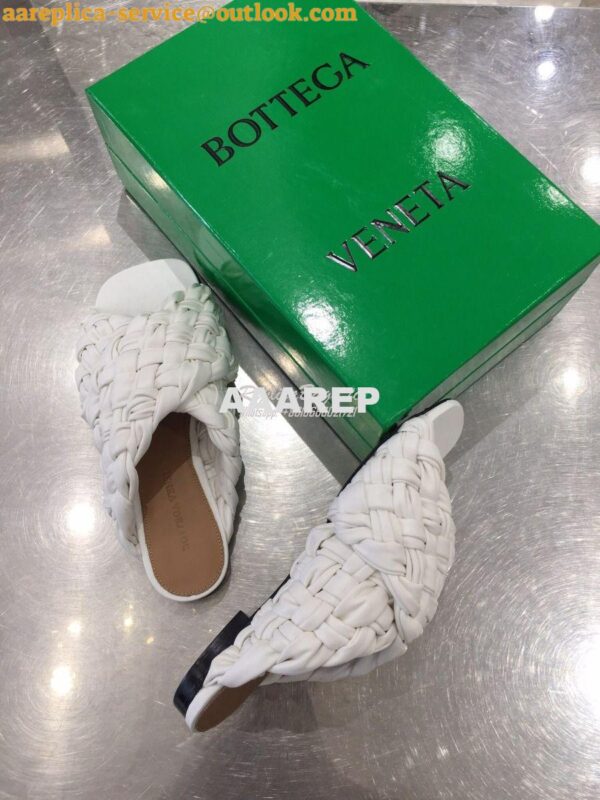 Replica Bottega Veneta BV Board Sandals 631935 White 10