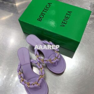 Replica Bottega Veneta BV Dot Sandals 659002 Lavender 2