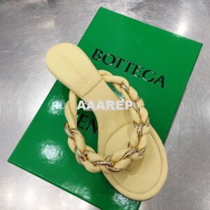 Replica Bottega Veneta BV Dot Sandals 659002 Lemonade 2