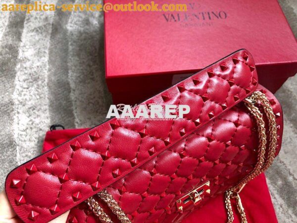 Replica Valentino Garavani Rockstud Spike Limited Edition Quilted Leat 3