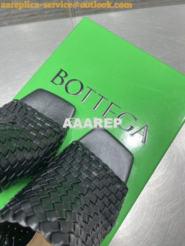 Replica Bottega Veneta BV Knot Mule Intreccio leather mules 754143 22