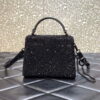 Replica Valentino 1W2B0G97TZA0FO Vsling Mini Handbag With Sparkling Embroidery Blue 2