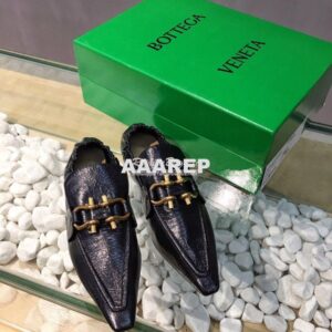 Replica Bottega Veneta BV Madame Loafers 651352 Black 2