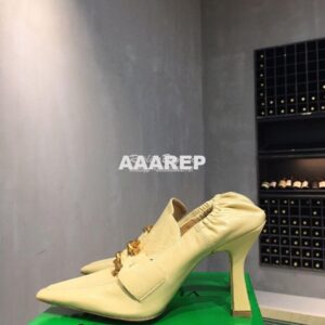 Replica Bottega Veneta BV Madame Pumps 651359 Lemonade