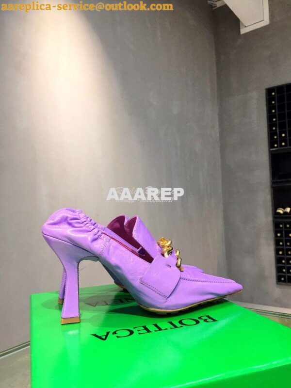 Replica Bottega Veneta BV Madame Pumps 651359 Purple