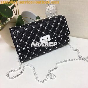 Replica Valentino Garavani Free Rockstud Spike Chain Bag Black