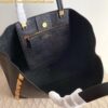 Replica Valentino Rockstud Medium Tote In Brown Grained Leather 2