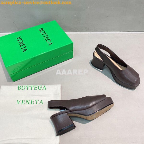Replica Bottega Veneta BV Stack Slingback Lambskin 658957 Fondent 8