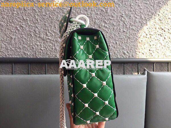 Replica Valentino Garavani Free Rockstud Spike Quilted Leather Chain B 4