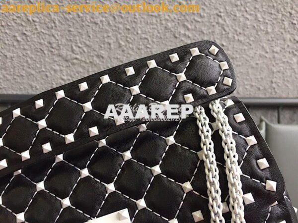 Replica Valentino Garavani Free Rockstud Spike Quilted Leather Chain B 3