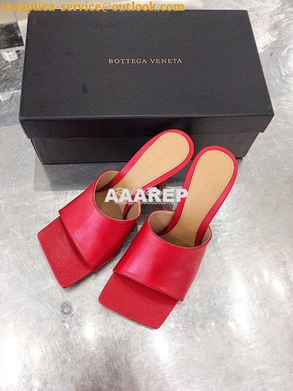 Replica Bottega Veneta BV Stretch Sandals 610538 Red