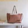 Replica Valentino Garavani Large Rockstud Tote Brown