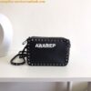 Replica Valentino Garavani Rockstud Crossbody bag in Grainy Calfskin B 2