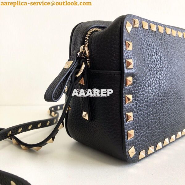 Replica Valentino Garavani Rockstud Crossbody bag in Grainy Calfskin B 7