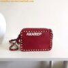 Replica Valentino Garavani Rockstud Crossbody bag in Grainy Calfskin N