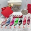 Replica Valentino VLogo Signature Satin Slingback Pumps 80mm 1W2S0R01 2