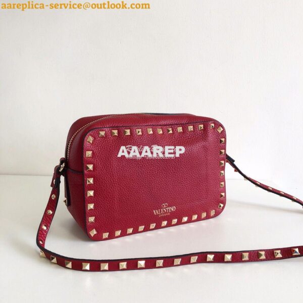 Replica Valentino Garavani Rockstud Crossbody bag in Grainy Calfskin R 8